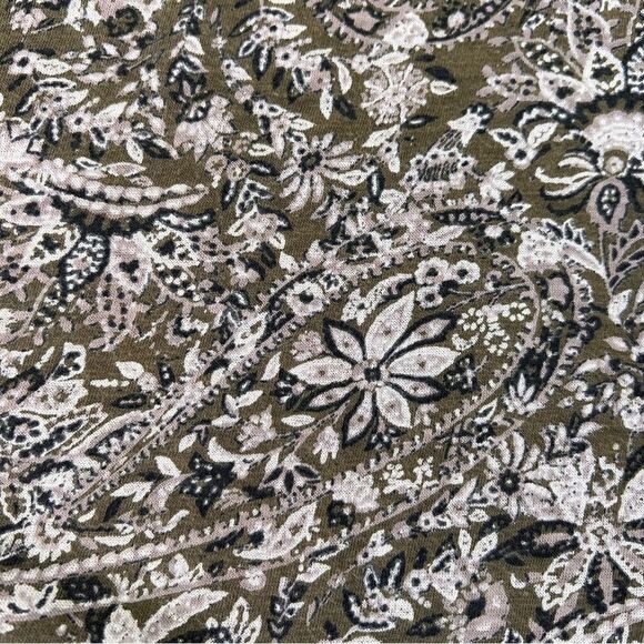 Lucky brand bohemian paisley floral print blouse - Picture 5 of 7